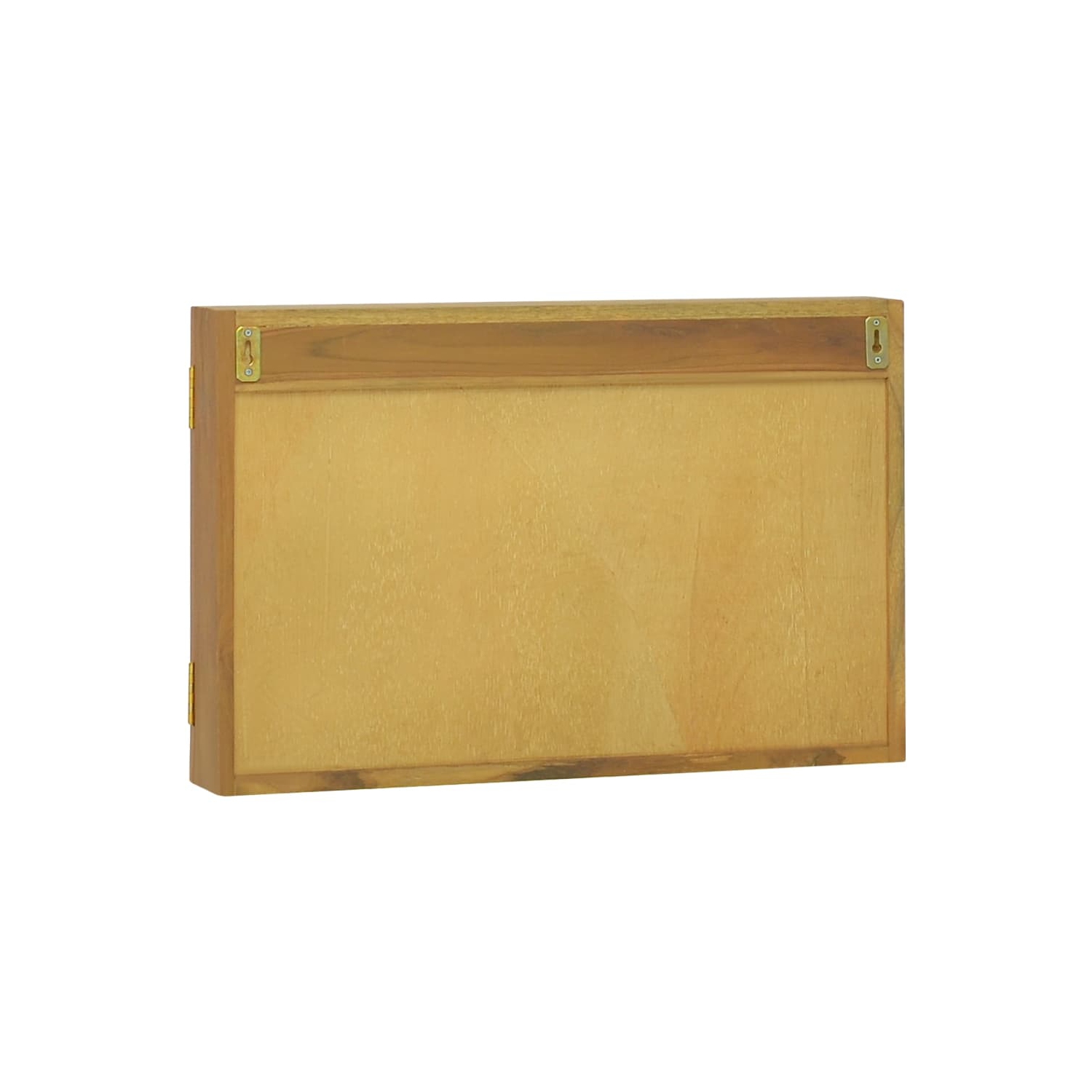 vidaXL Mirror Cabinet 60x10x40 cm Solid Wood Teak