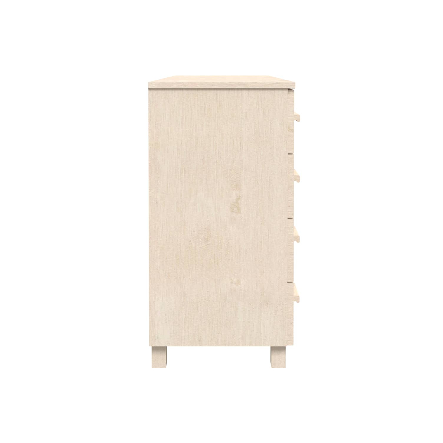 Meuble de rangement HABAR de VIdaXL - Brun miel de 113x40 x 80&nbsp;cm - Pin en bois massif