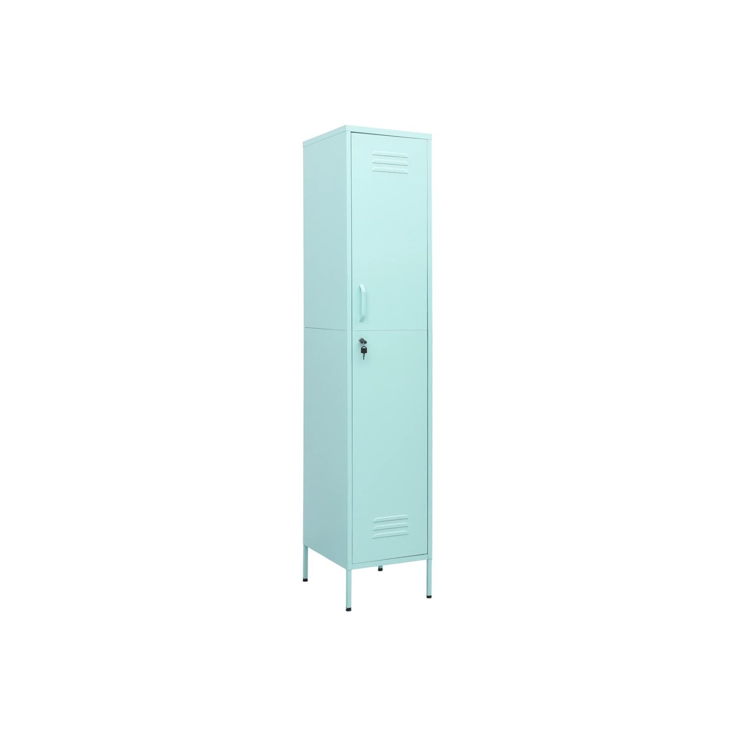 vidaXL Locker Cabinet Mint 35x46x180 cm Steel