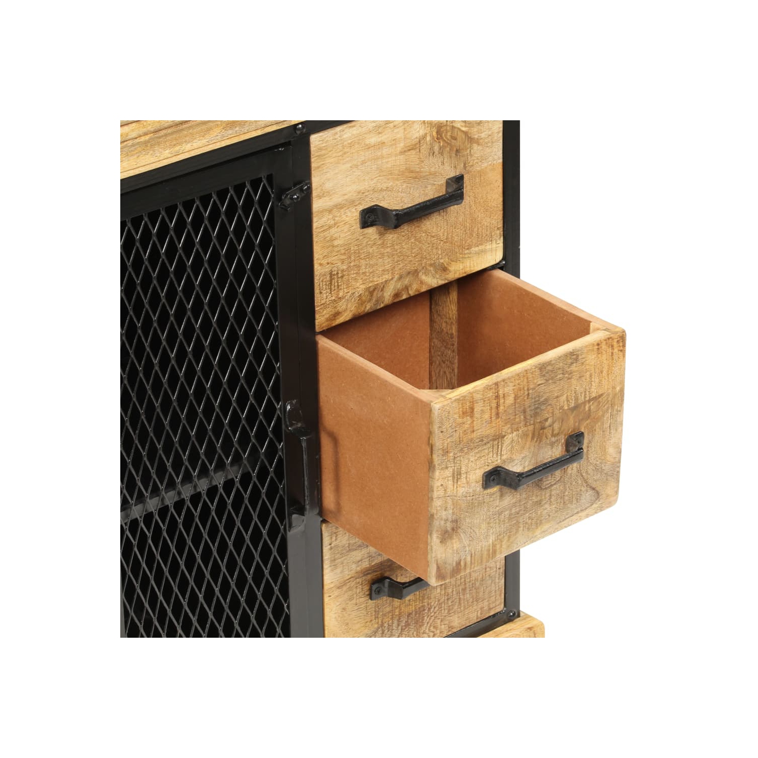 vidaXL Sideboard 60x30x75 cm Solid Mango Wood