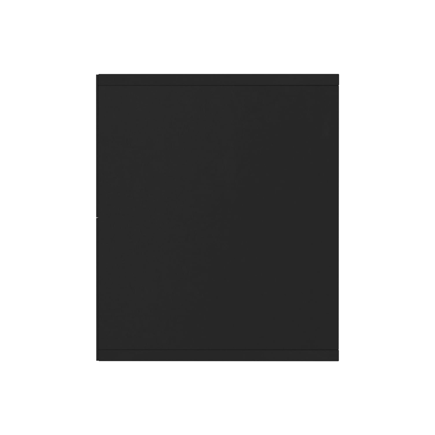 Meuble pour téléviseur/armoire à livres de vidaXL - Noir 143x30 x 36 cm