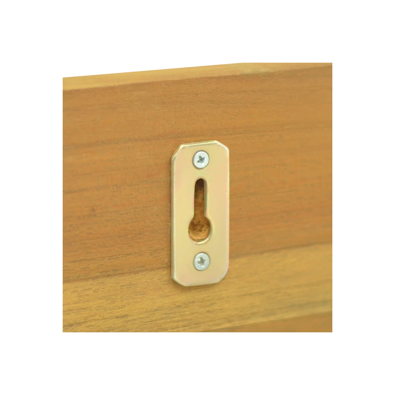 vidaXL Wall Shelves 2 pcs 110x10x10 cm Solid Wood Teak