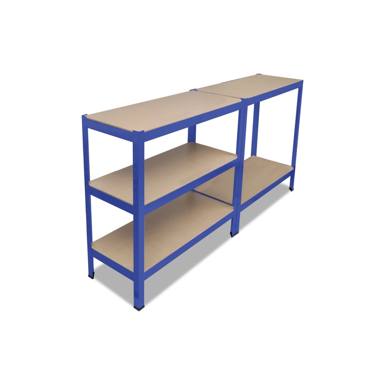 Storage Shelf Garage Storage Organizer Blue