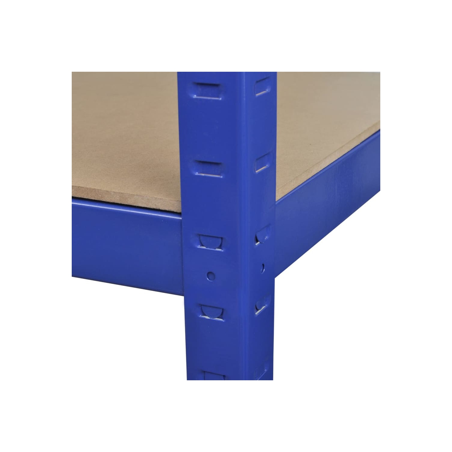 Storage Shelf Garage Storage Organizer Blue