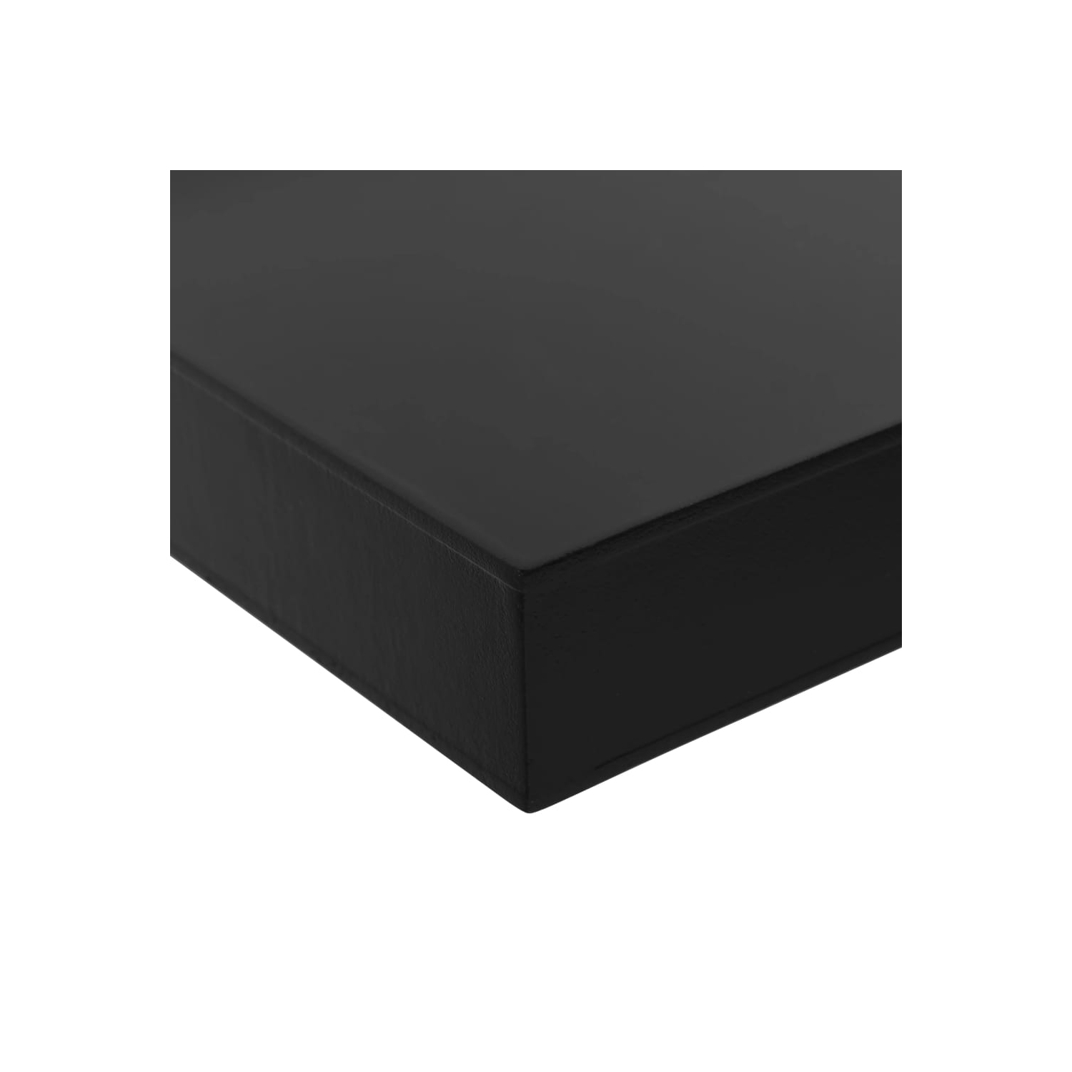 Tablettes murales flottantes vidaXL 2 pièces noir 80 x 20 x 3,8&nbsp;cm