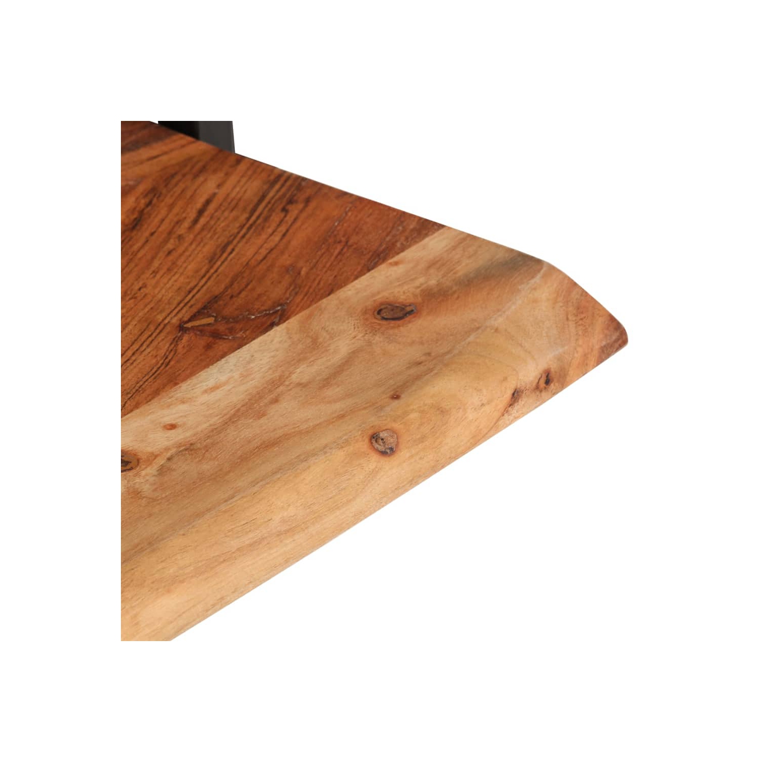 vidaXL Wall Shelves 2 pcs 40x24x35 cm Solid Wood Acacia and Steel