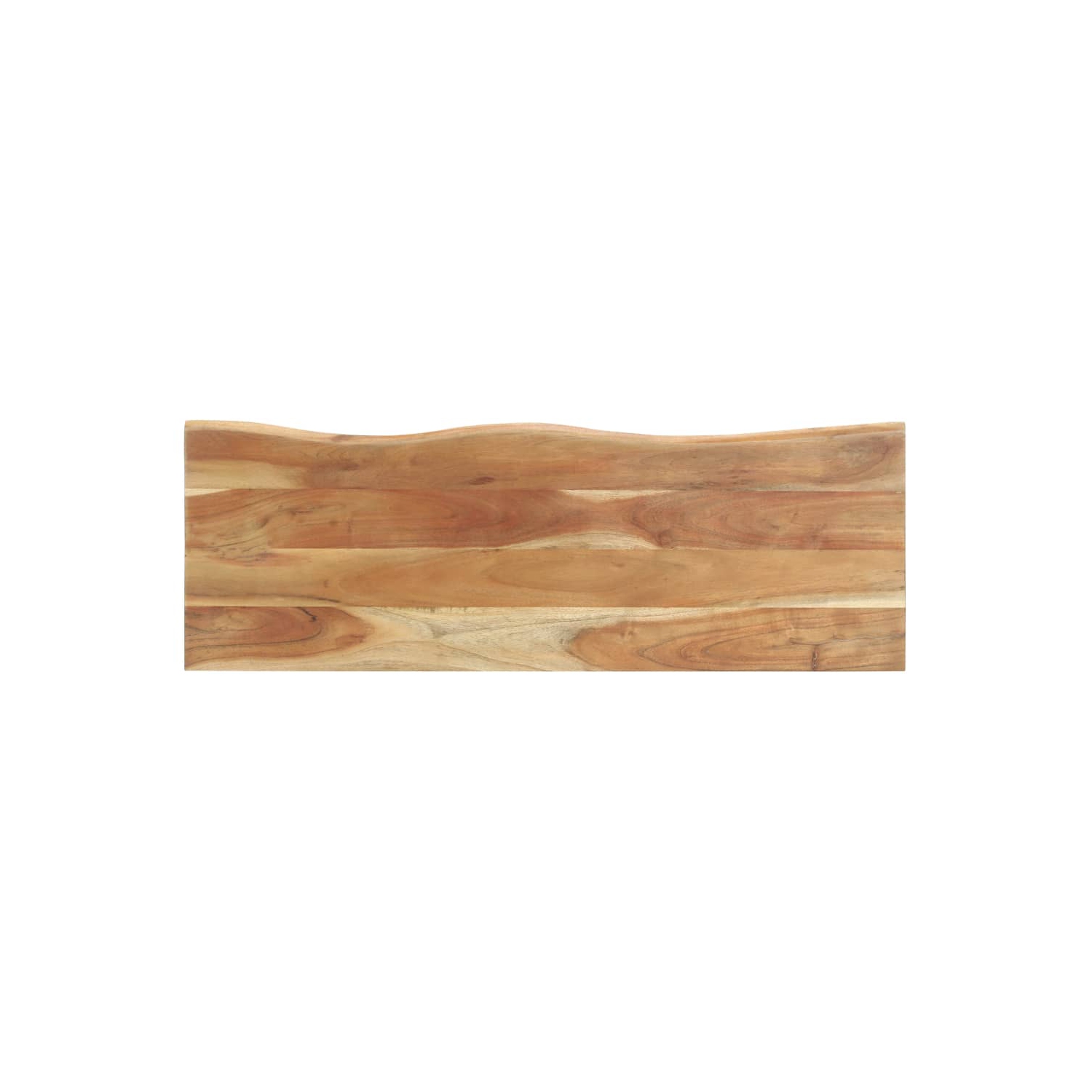 vidaXL Peg with Live Edge 100x35x22 cm Solid Acacia Wood