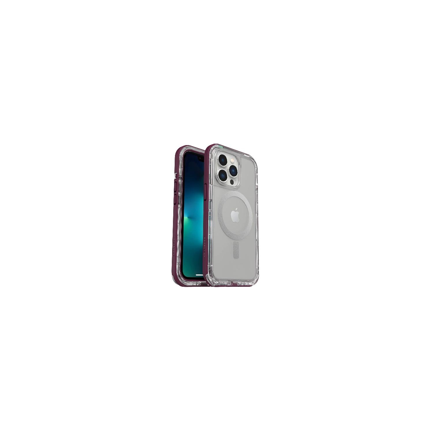 LifeProof Next Screenless Series Case for MagSafe for iPhone 13 Pro, Essential Purple