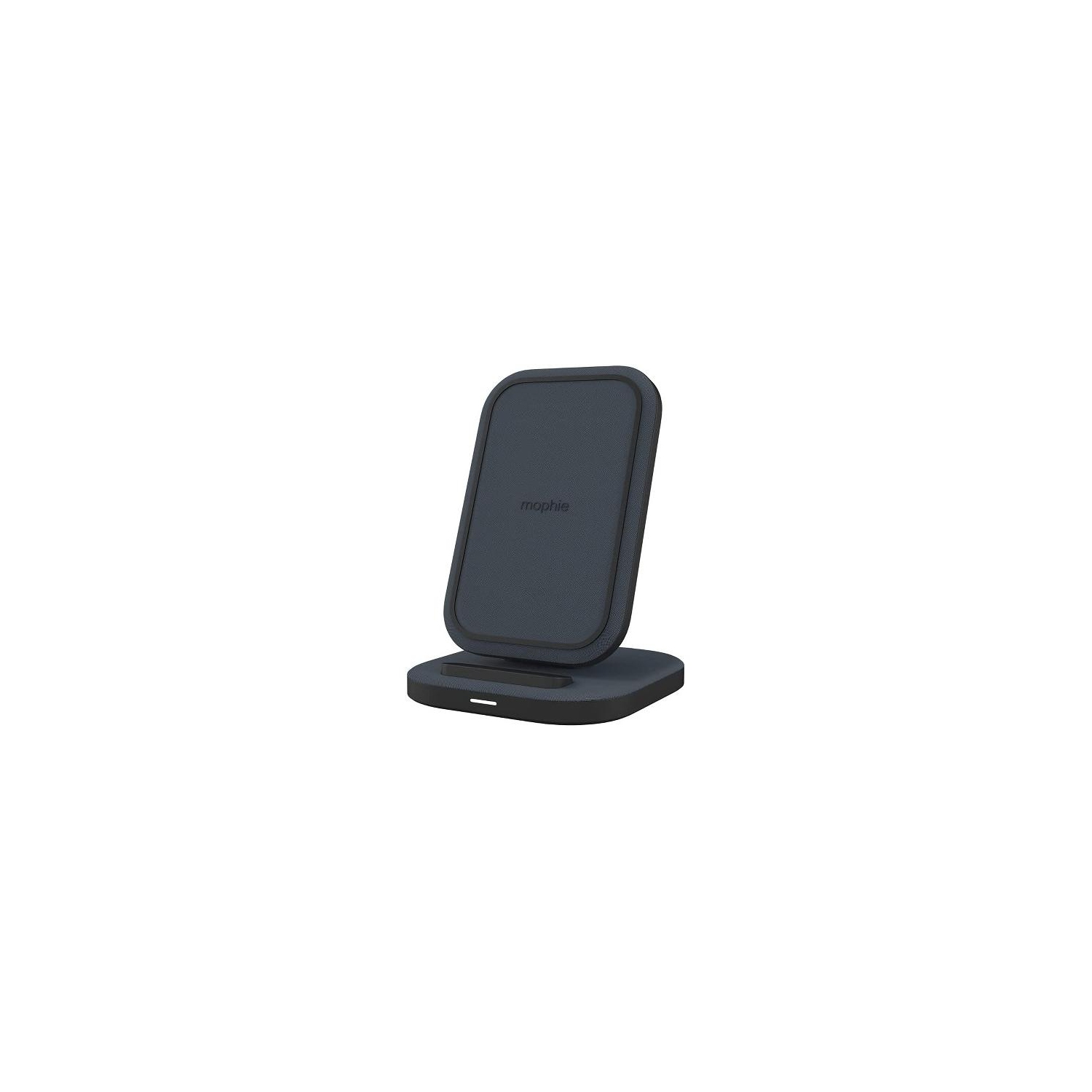 mophie Universal Wireless Charging Stand - 15 Watt Fast Charging for Qi-Cerified For Apple and Samsung, Black (Refurbished)