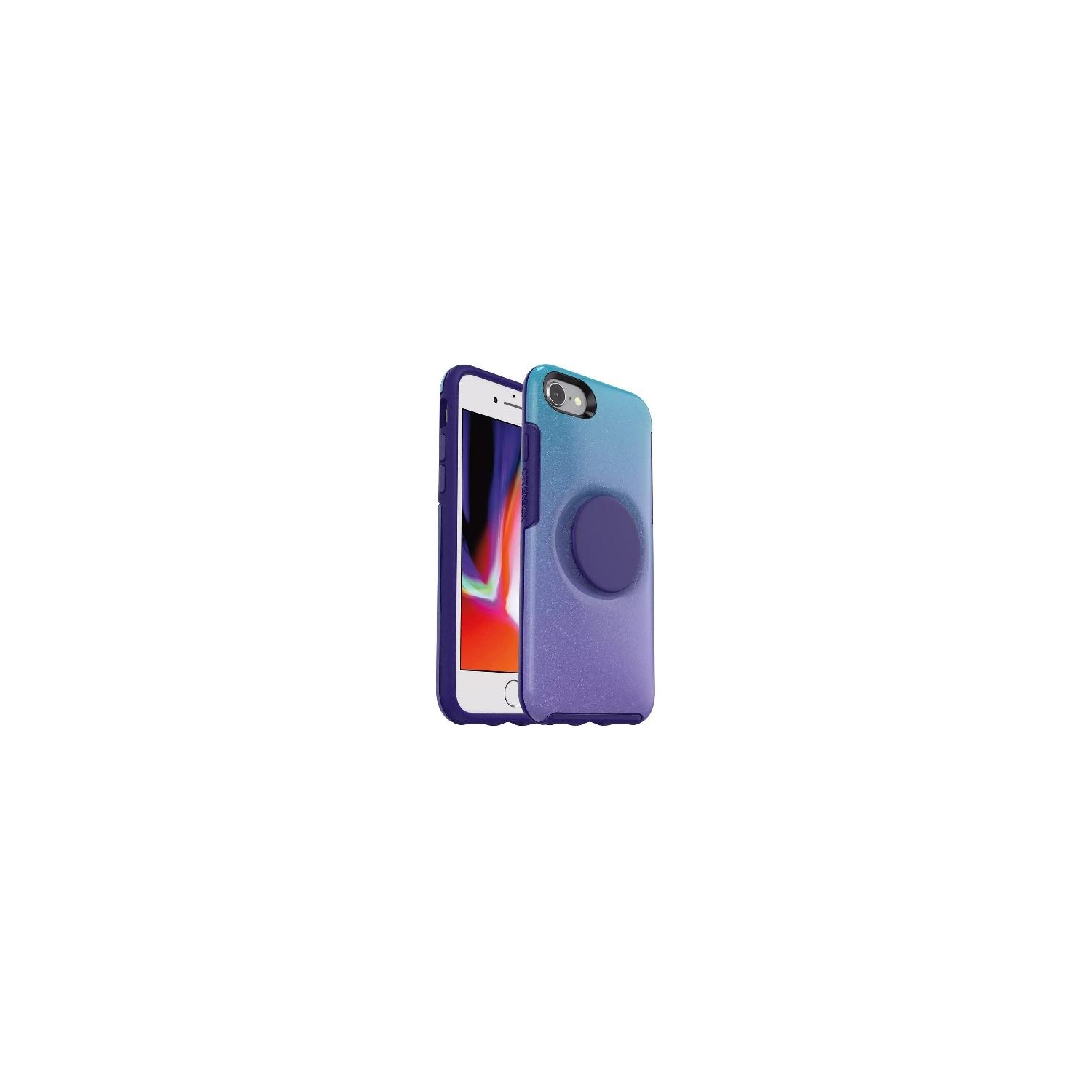 OtterBox + Pop Symmetry Series Case for iPhone SE 3rd Gen (2022), iPhone SE 2nd Gen (2020), iPhone 8/7, Making Waves