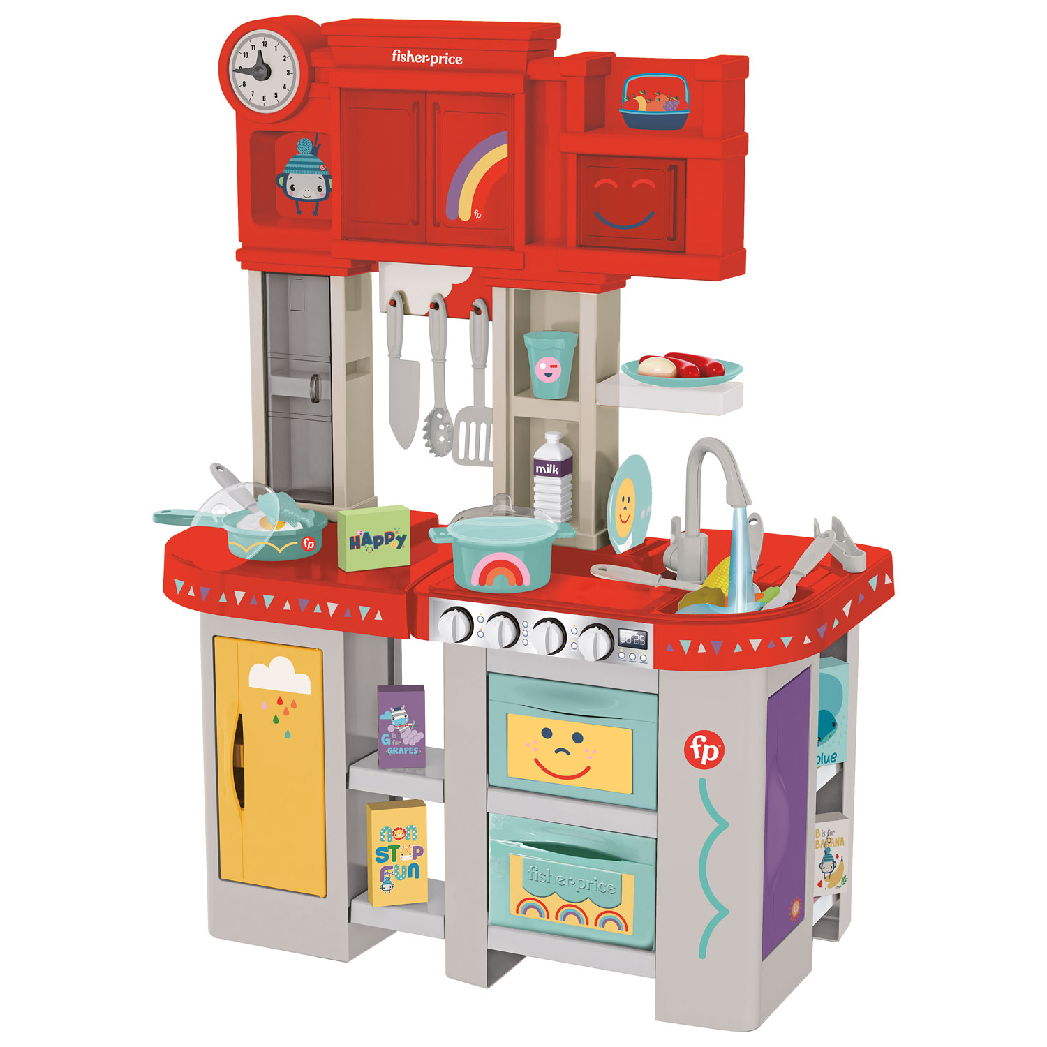 Fisher-Price Large Kitchen with Accessories