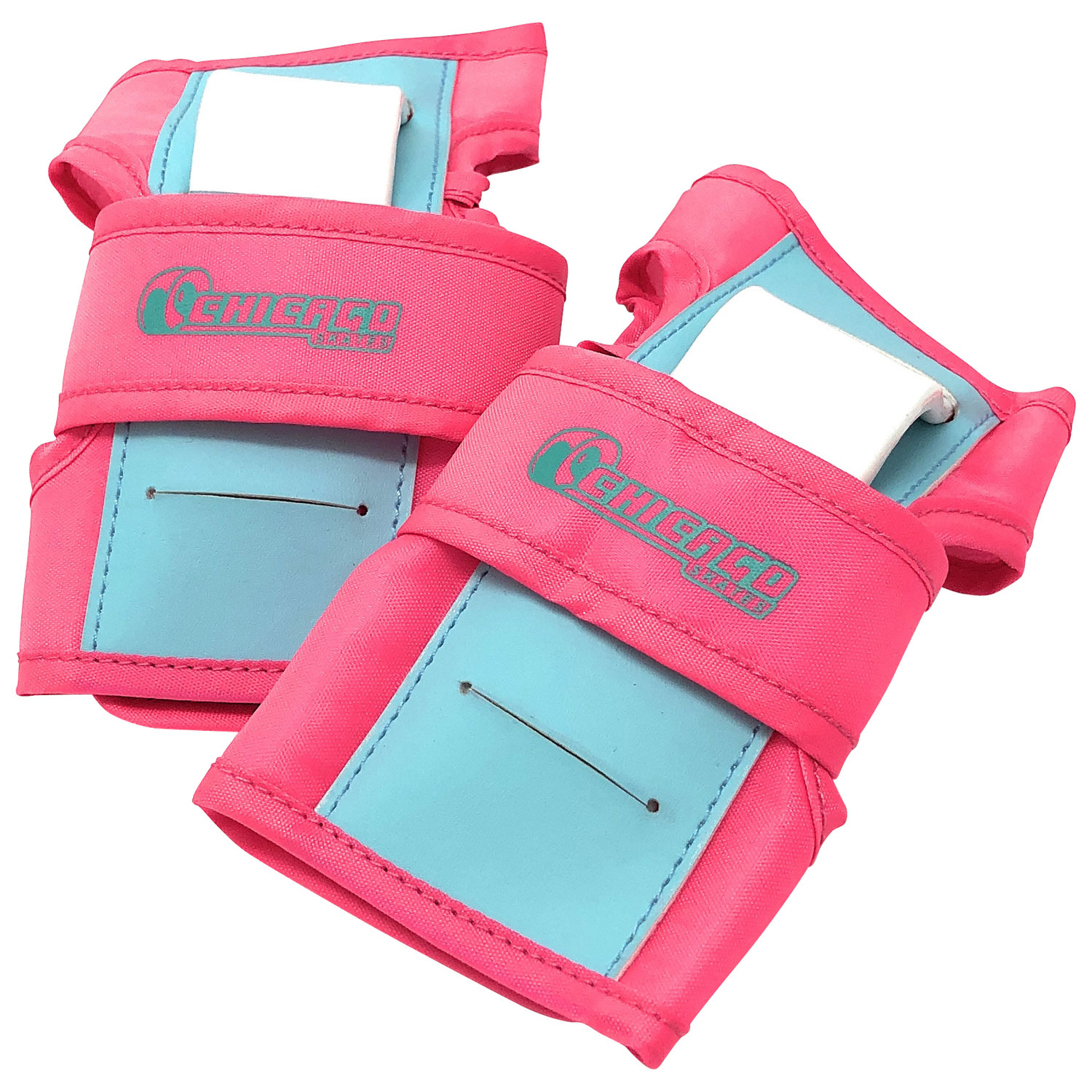 Chicago 2-In-1 Training Inline Skates Combo Set - Pink - Size 1-4