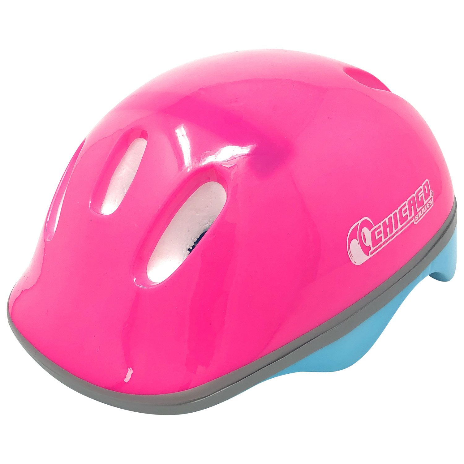 Chicago 2-In-1 Training Inline Skates Combo Set - Pink - Size 1-4