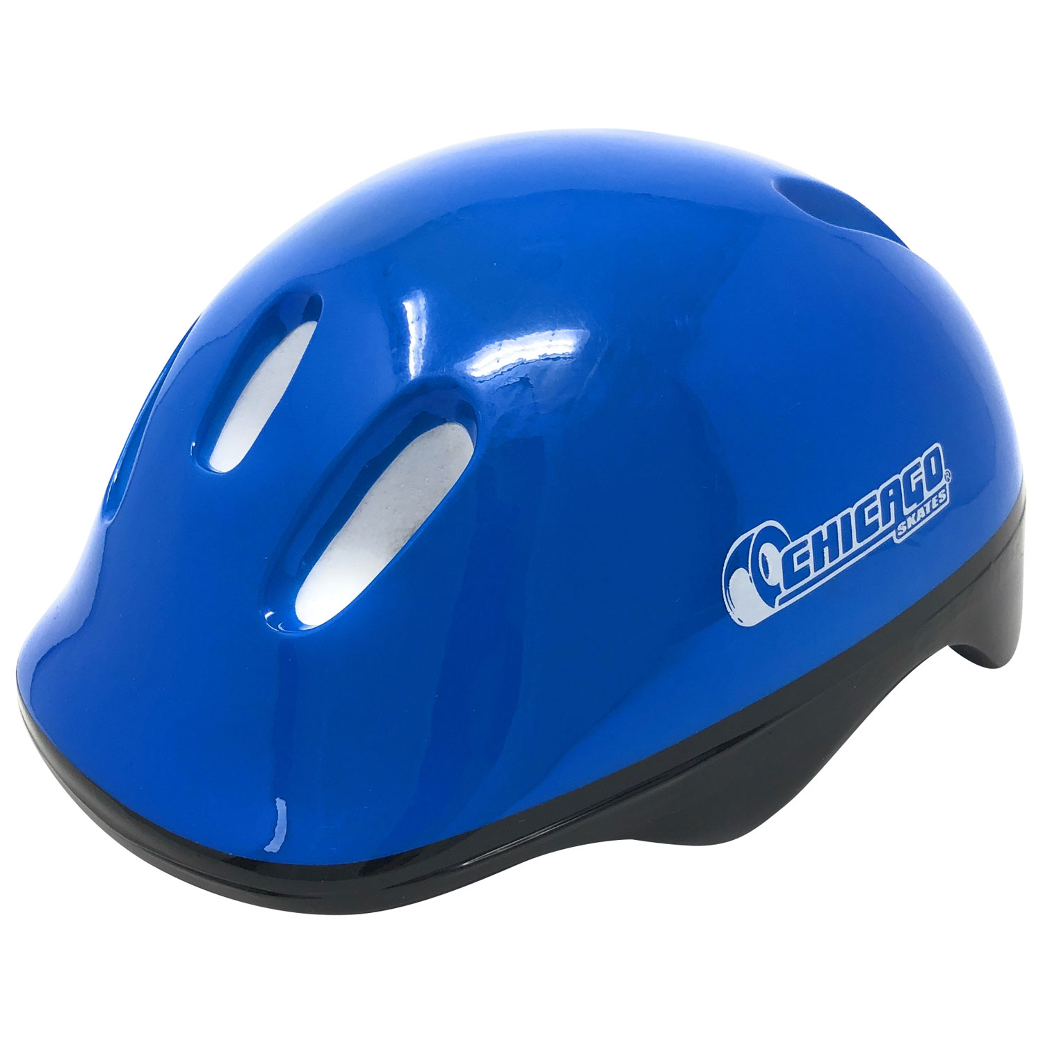 Chicago 2-In-1 Training Inline Skates Combo Set - Blue - Size J10-J13