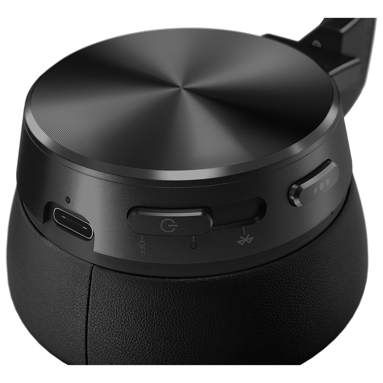 Lenovo Yoga On-Ear Active Noise Cancelling Bluetooth Headphones - Black