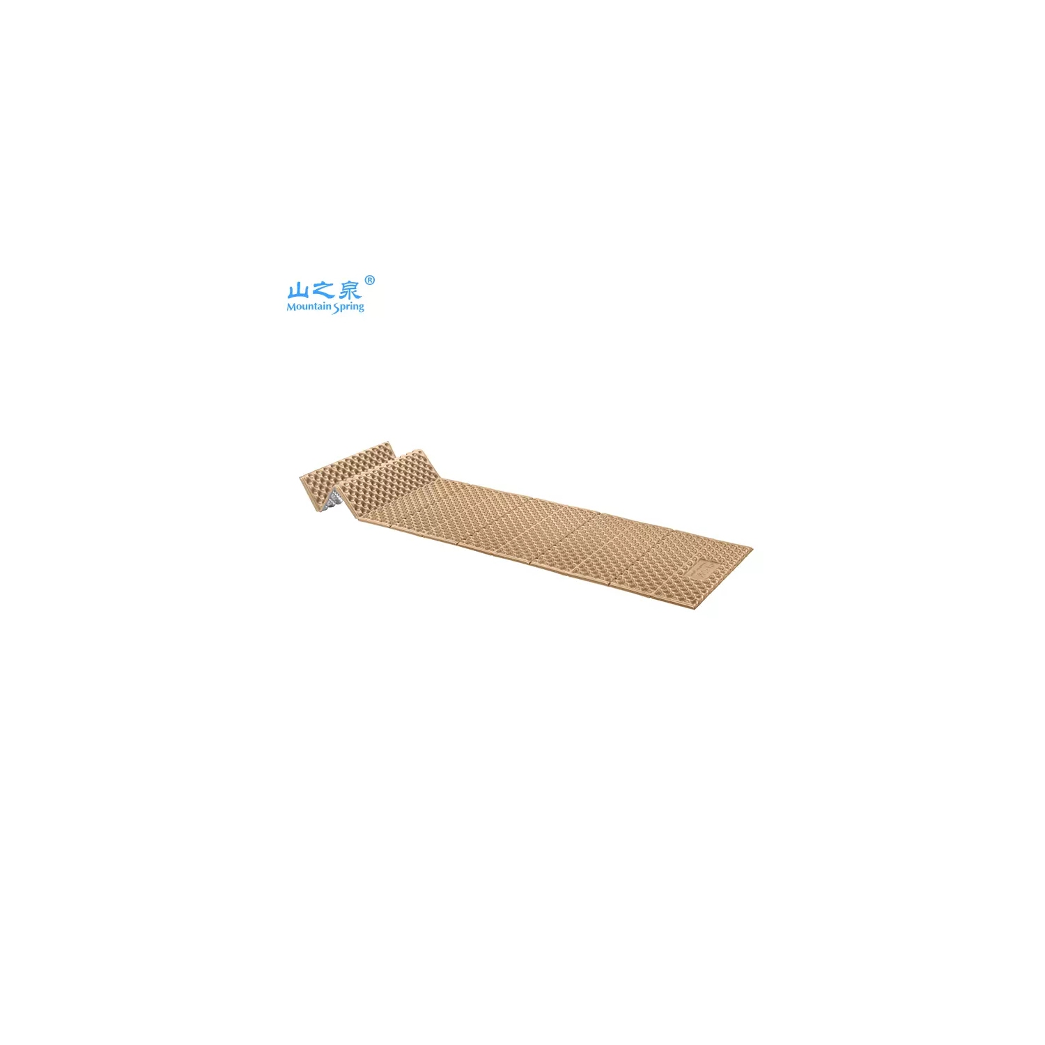 Tapis de couchage repliable en mousse à cellules fermées R-2,6 de Mountain Spring | Tapis de couchage léger et hydrofuge