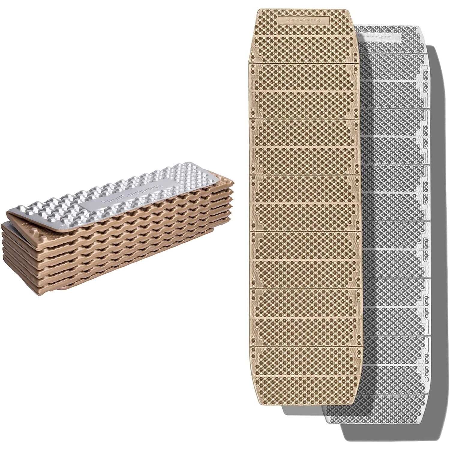 Matelas de couchage en mousse à cellules fermées repliable Mmy 1&nbsp;A de Mountain Spring R1,9 | matelas de couchage en mousse ultra-léger et