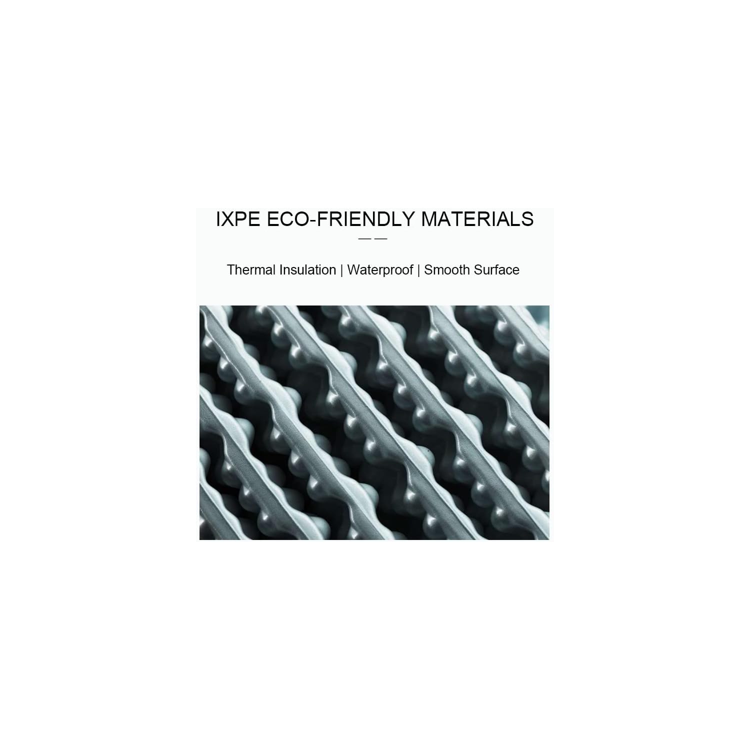 Mountain Spring – Tapis de couchage léger et résistant à l’humidité de la série Zebra, court, repliable, haute densité, À cellules fermées R-1,9, à