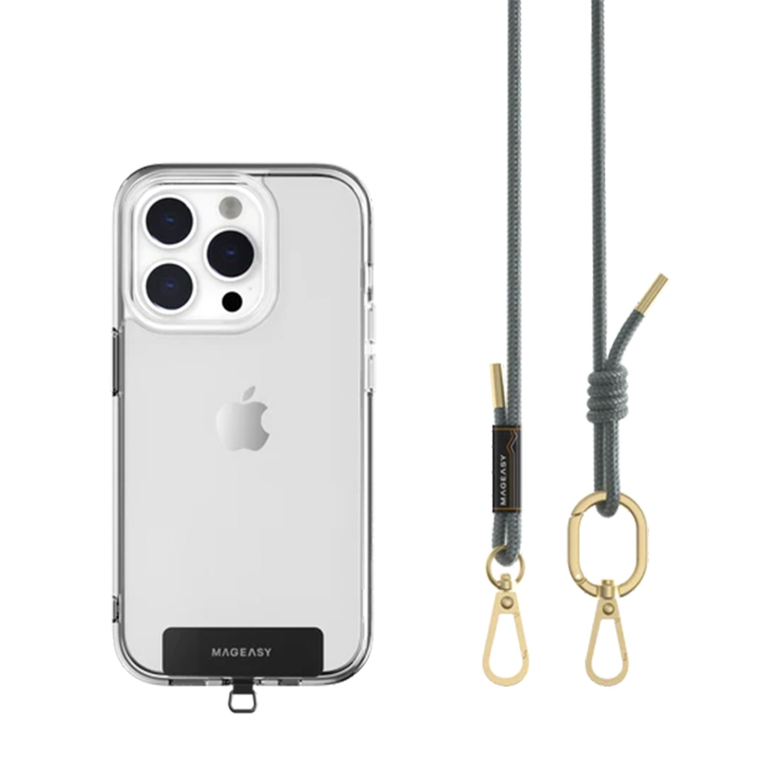 MAGEASY Adjustable Strap nan Plastic Fitted Hard Shell Case – Blue