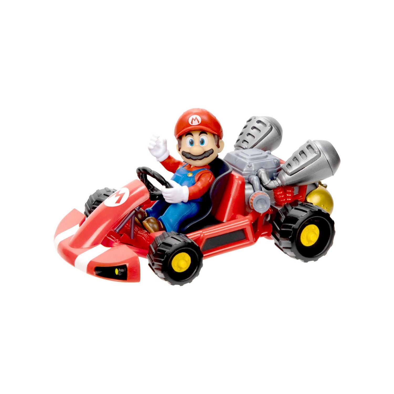 Open Box - The Super Mario Bros. Movie 2.5” Figure with Pull Back Racer Mario
