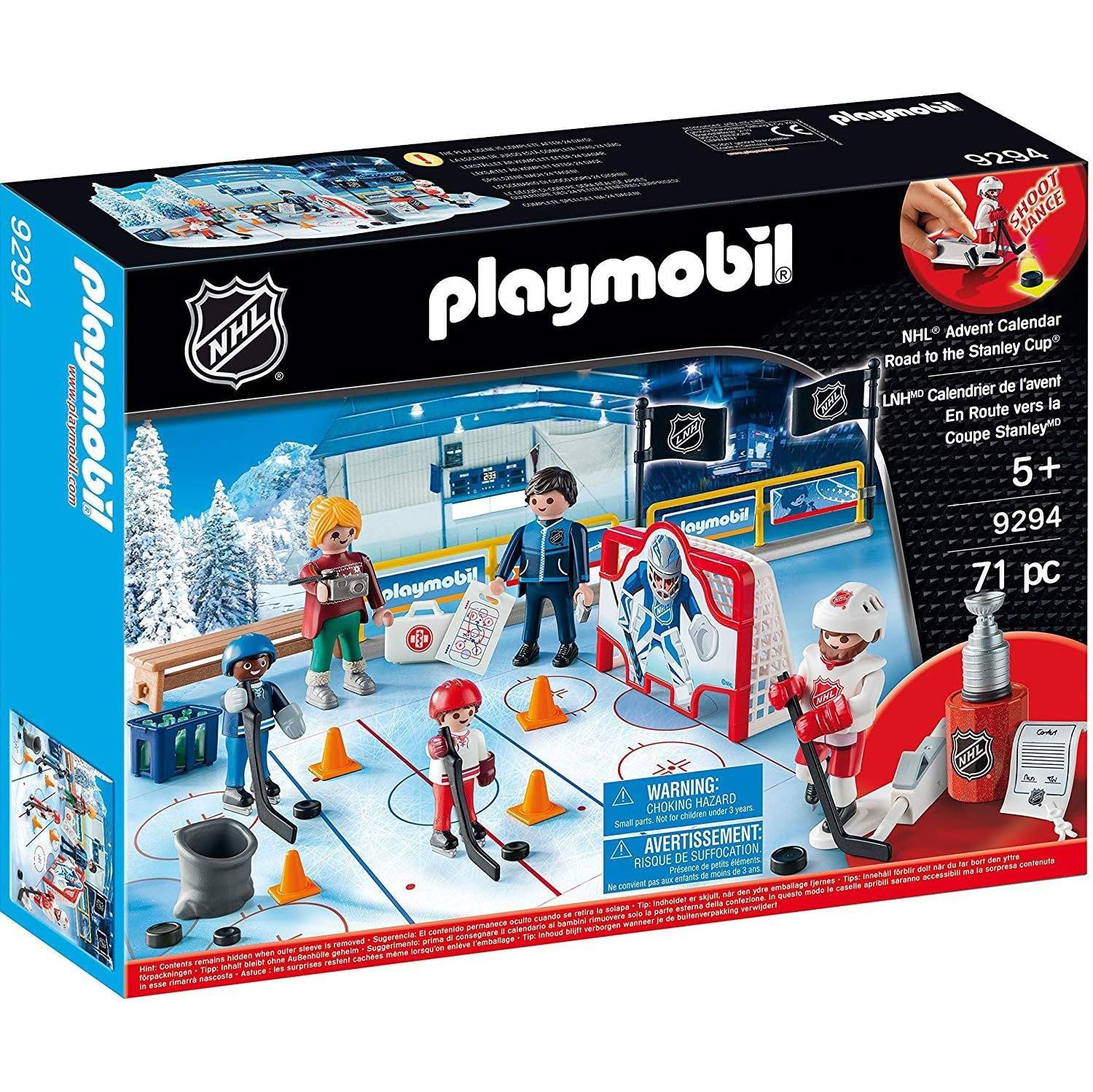 Open Box - PLAYMOBIL NHL Advent Calendar - Road To The Cup