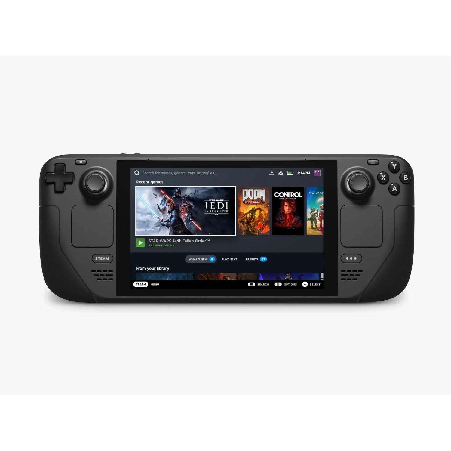 Refurbished - Steam Deck Console (2022) 256GB - Black