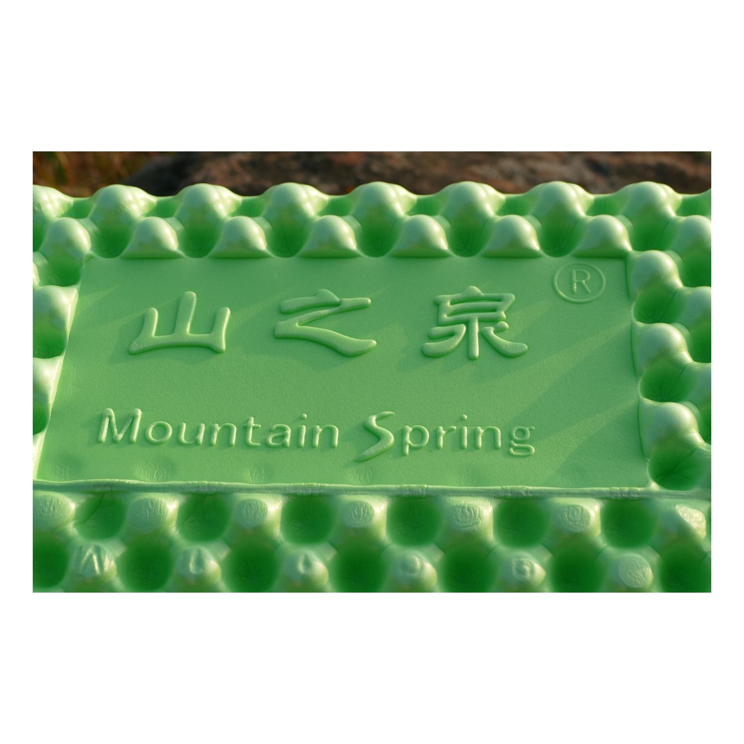 Mountain Spring Classic – coussin pliant | coussin de couchage en mousse à alvéoles fermées | R1,8 | Tapis de couchage léger pour le camping