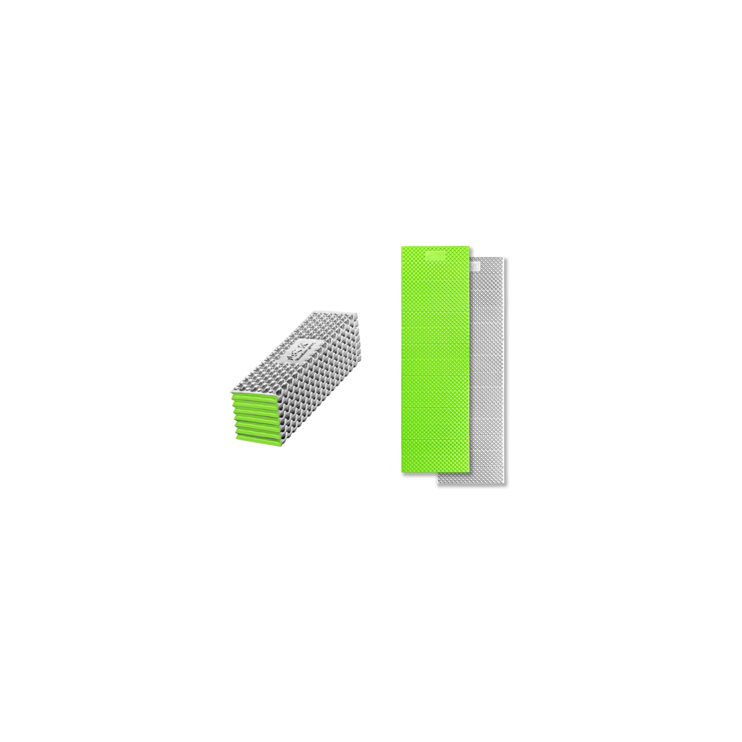 Tapis pliant classique en aluminium de Mountain Spring | coussin de couchage en mousse à alvéoles fermées | R1,8 | Tapis de couchage léger pour le