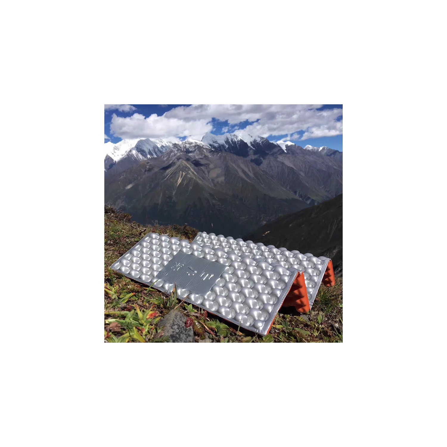 Mountain Spring Cushion Aluminum Foil Seat Pad | Waterproof Foam Seat Mat Cushion Pad