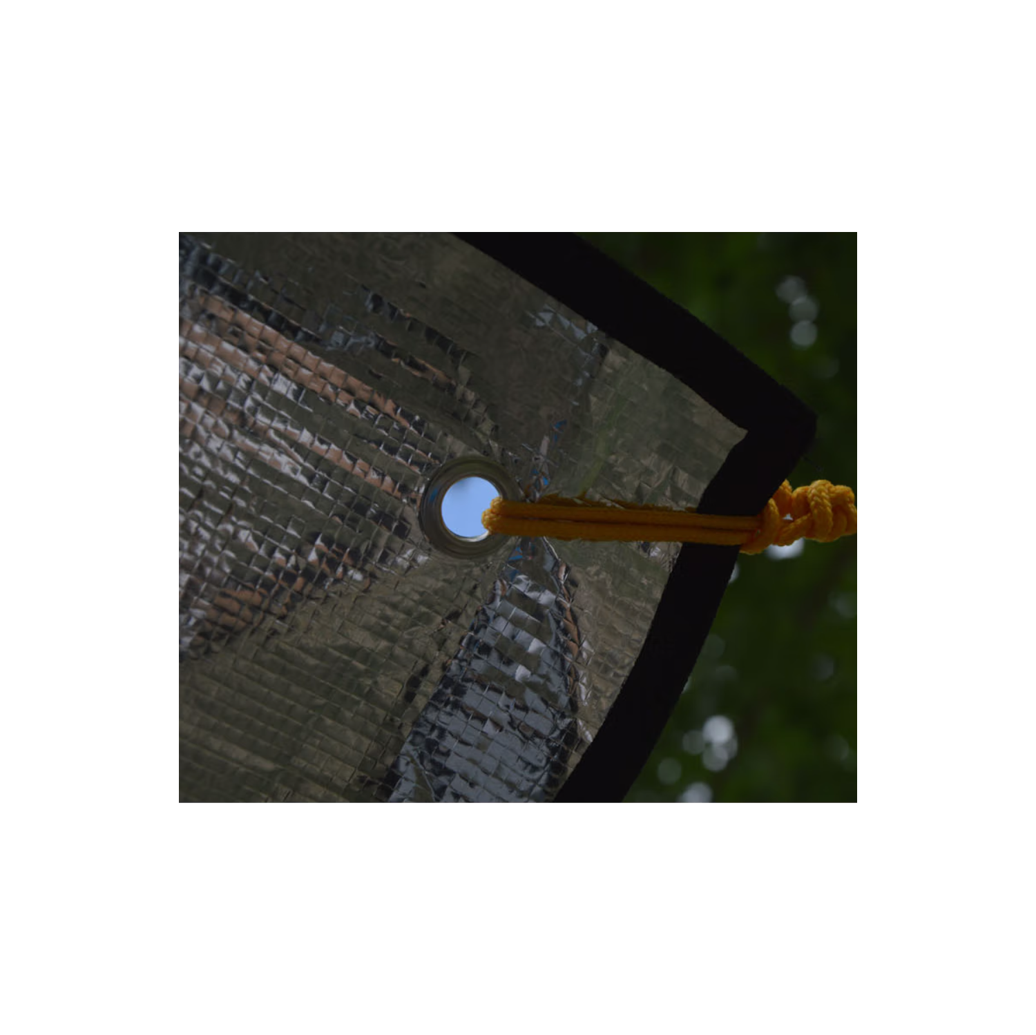 Mountain Spring Heavy Duty Aluminum Foil Emergency Survival Blanket Moisture-Proof Mat - 2 Person | All-Weather Emergency Blanket