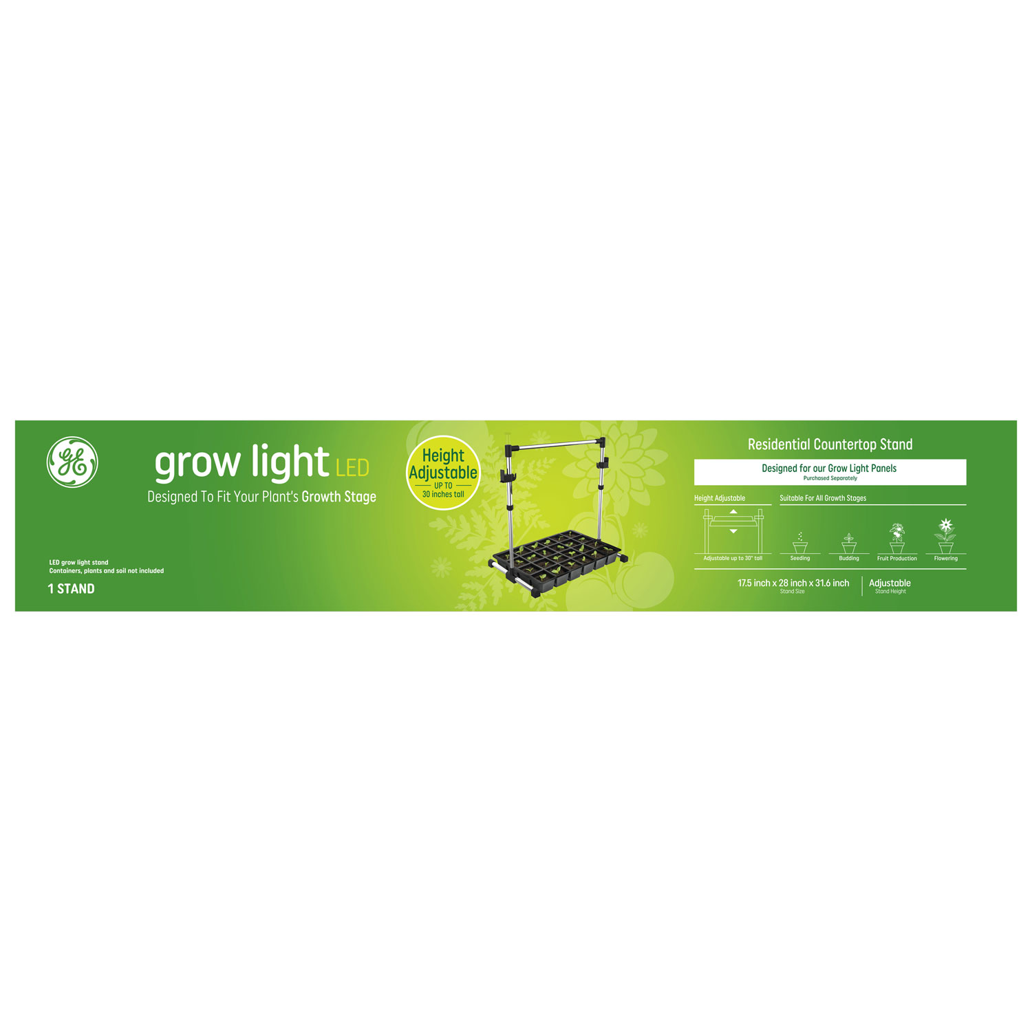 Support de comptoir pour luminaire Grow Light de GE