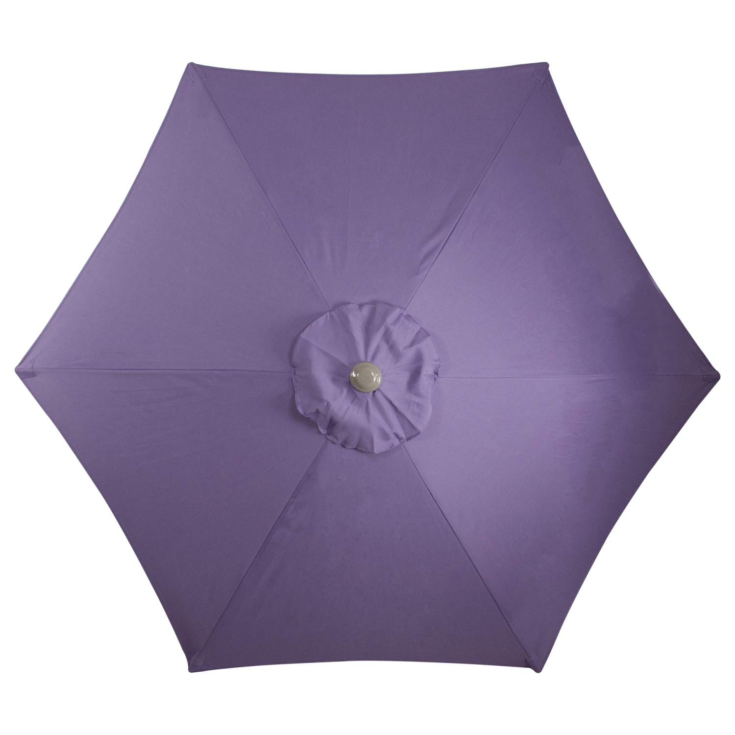 7.5ft Outdoor Patio Market Umbrella with Hand Crank, Purple