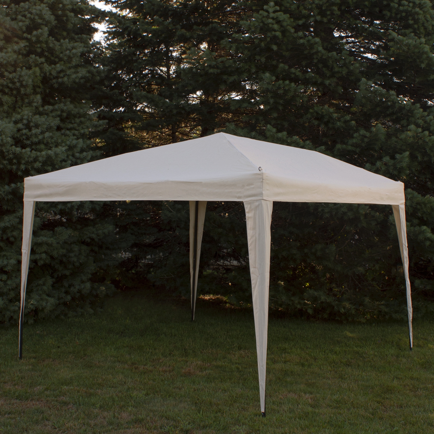 10 x 10 Beige Pop Up Outdoor Canopy Gazebo Best Buy Canada