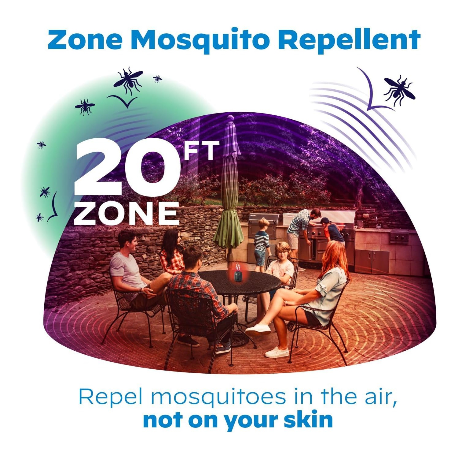 Chasse-moustiques ThermaCELL rechargeable Repeller série E avec autonomie de 9H heures