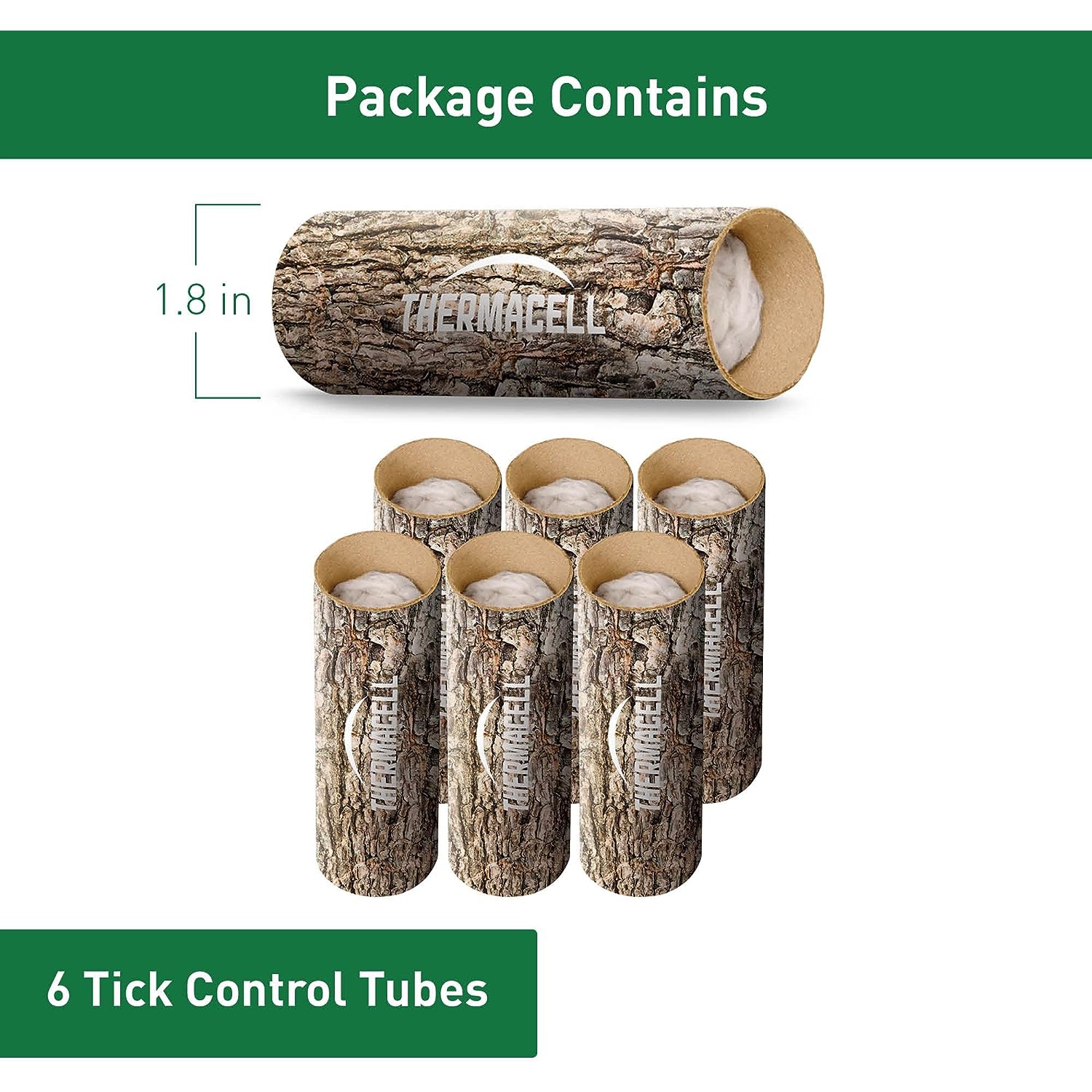 Tubes de commande de poussin ThermaCELL pour les verges, solution de rechange écologique aux vaporisateurs de poussin et aux répulsifs à tiques - 6