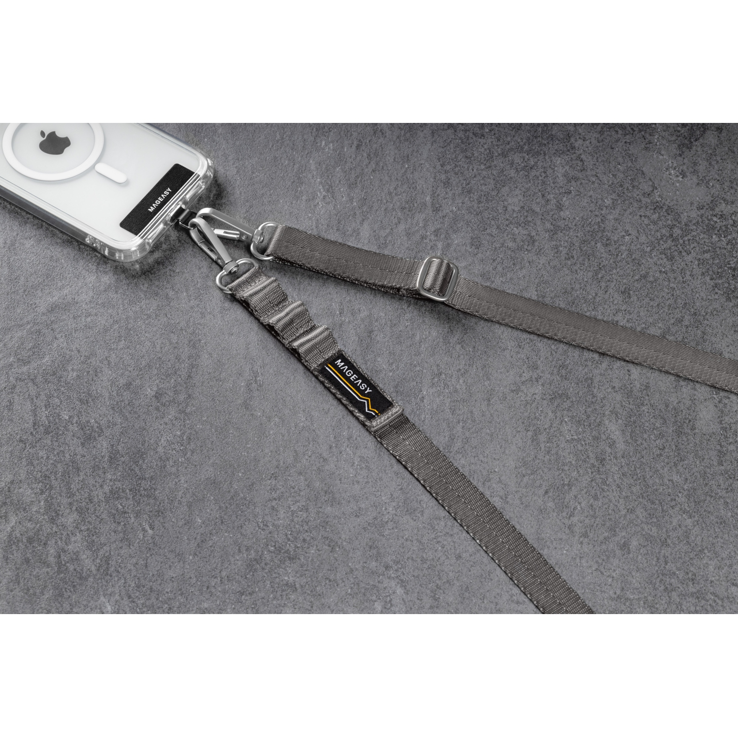 MAGEASY Adjustable Strap nan Plastic Fitted Hard Shell Case – Blue