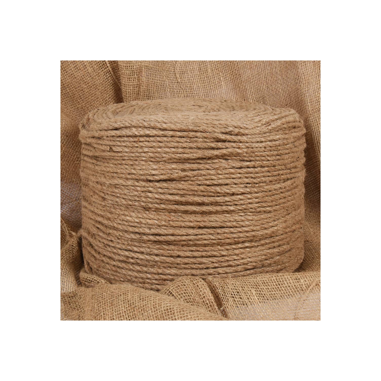 vidaXL Rope 100% Jute 8 mm 500 m