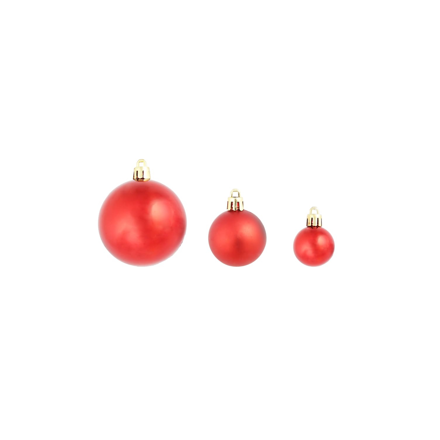 Christmas Balls 100 pcs Red/Gold/Green
