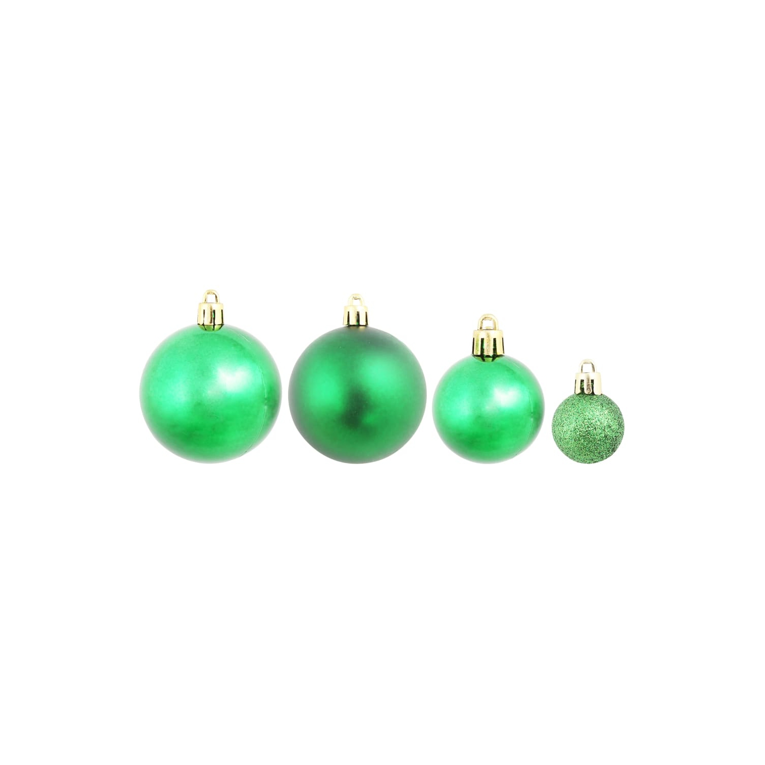Christmas Balls 100 pcs Red/Gold/Green