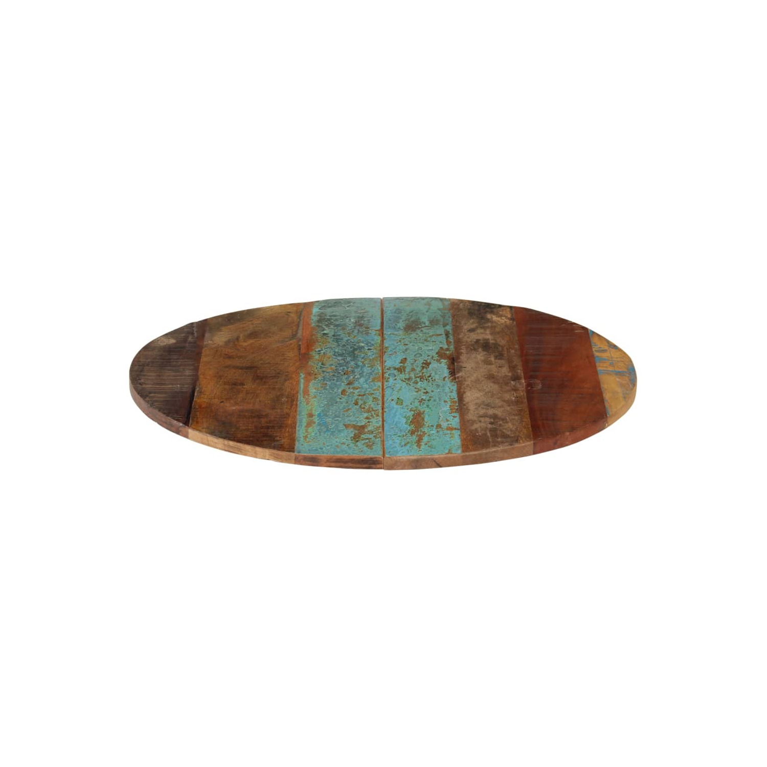 vidaXL Round Table Top 60 cm 15-16 mm Solid Reclaimed Wood