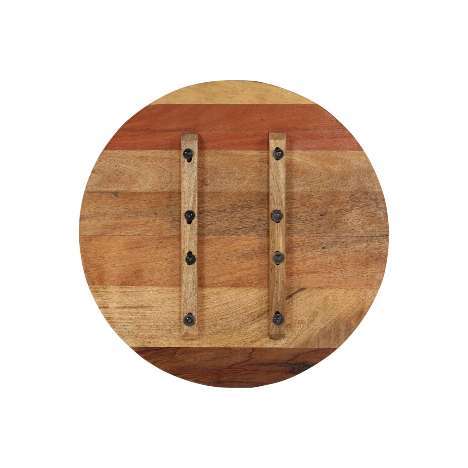 vidaXL Round Table Top 60 cm 15-16 mm Solid Reclaimed Wood