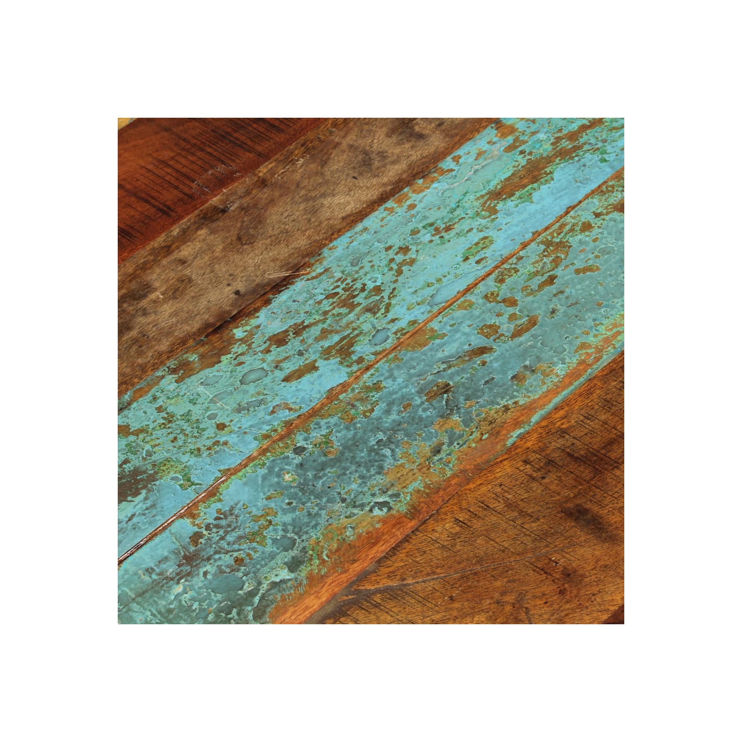 vidaXL Round Table Top 60 cm 15-16 mm Solid Reclaimed Wood