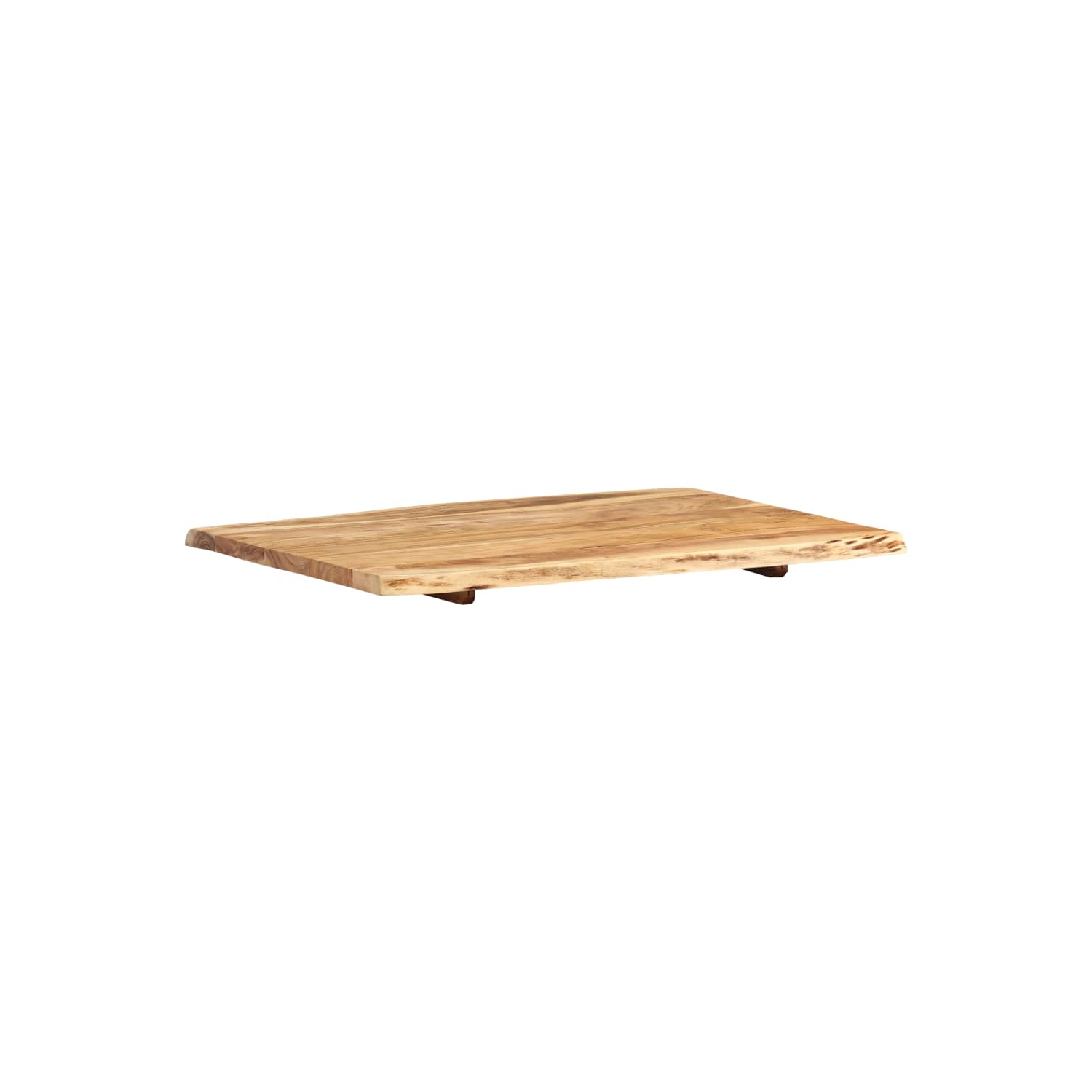 vidaXL Table Top Solid Acacia Wood 31.5"x(19.7"-23.6")x1"