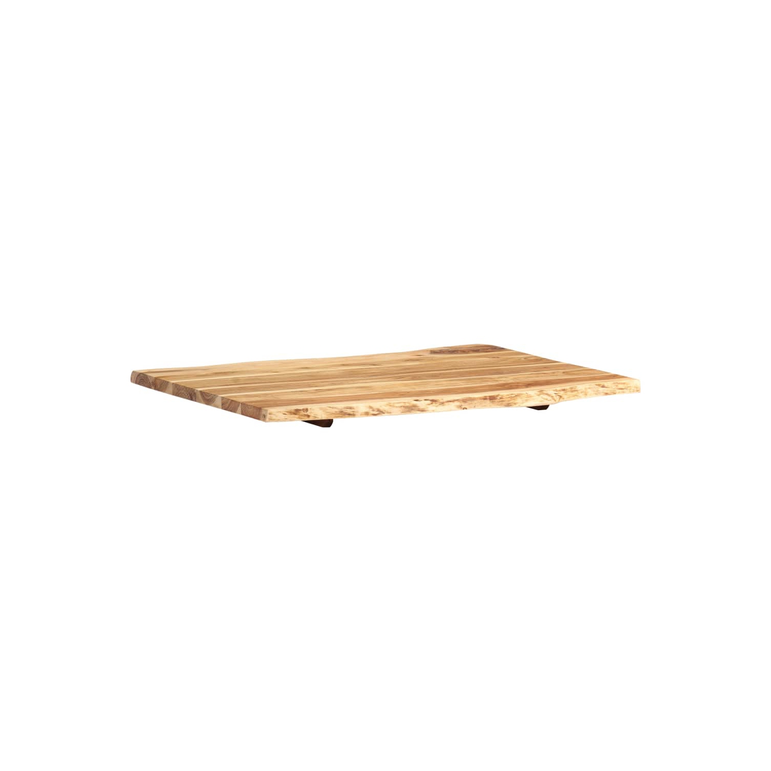 vidaXL Table Top Solid Acacia Wood 31.5"x(19.7"-23.6")x1"