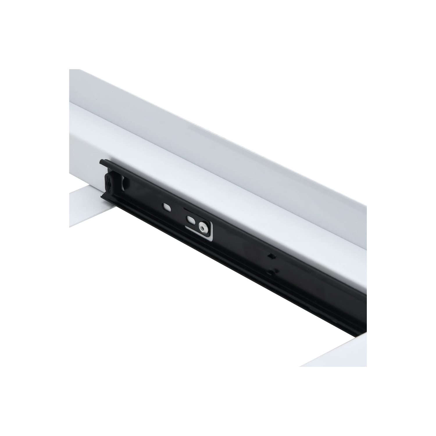 Ensemble de superposition pour laveuse avec tablette coulissante de vidaXL