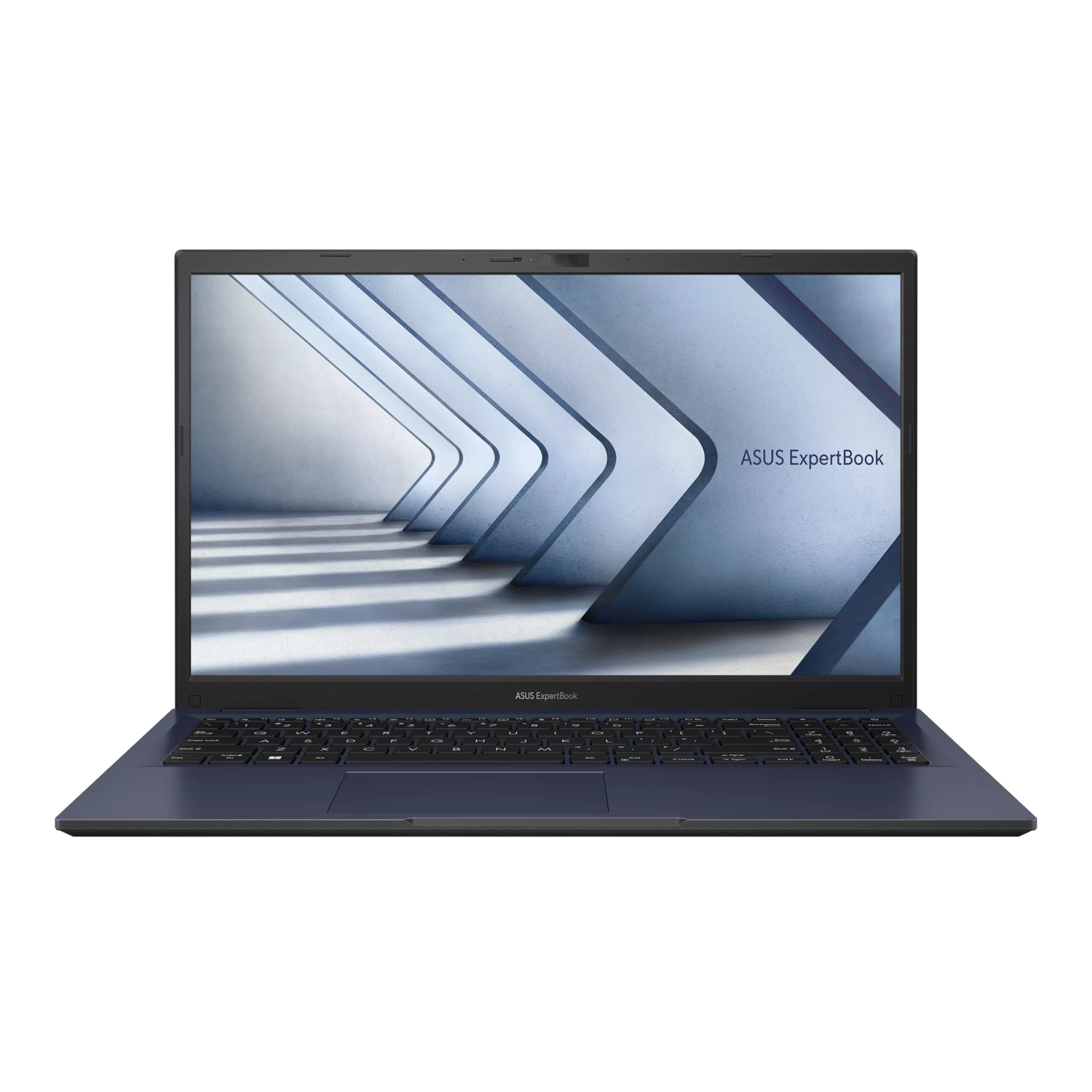ASUS ExpertBook B1 15.6” Business Laptop, IntelCore i7-1255U Processor, 16GB RAM, 512GB SSD, WiFi 6E, Fingerprint sensor, IR Camera, Windows 11 Pro, Star Black, B1502CBA-Q71P-CB