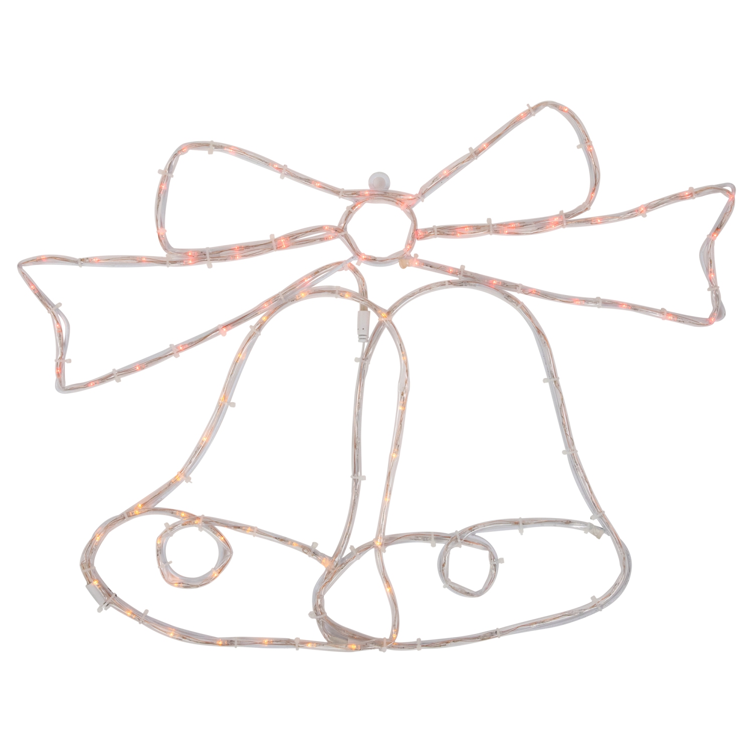 Arc lumineux à DEL de 23 po avec silhouette de fenêtre de Noël à 4 fonctions