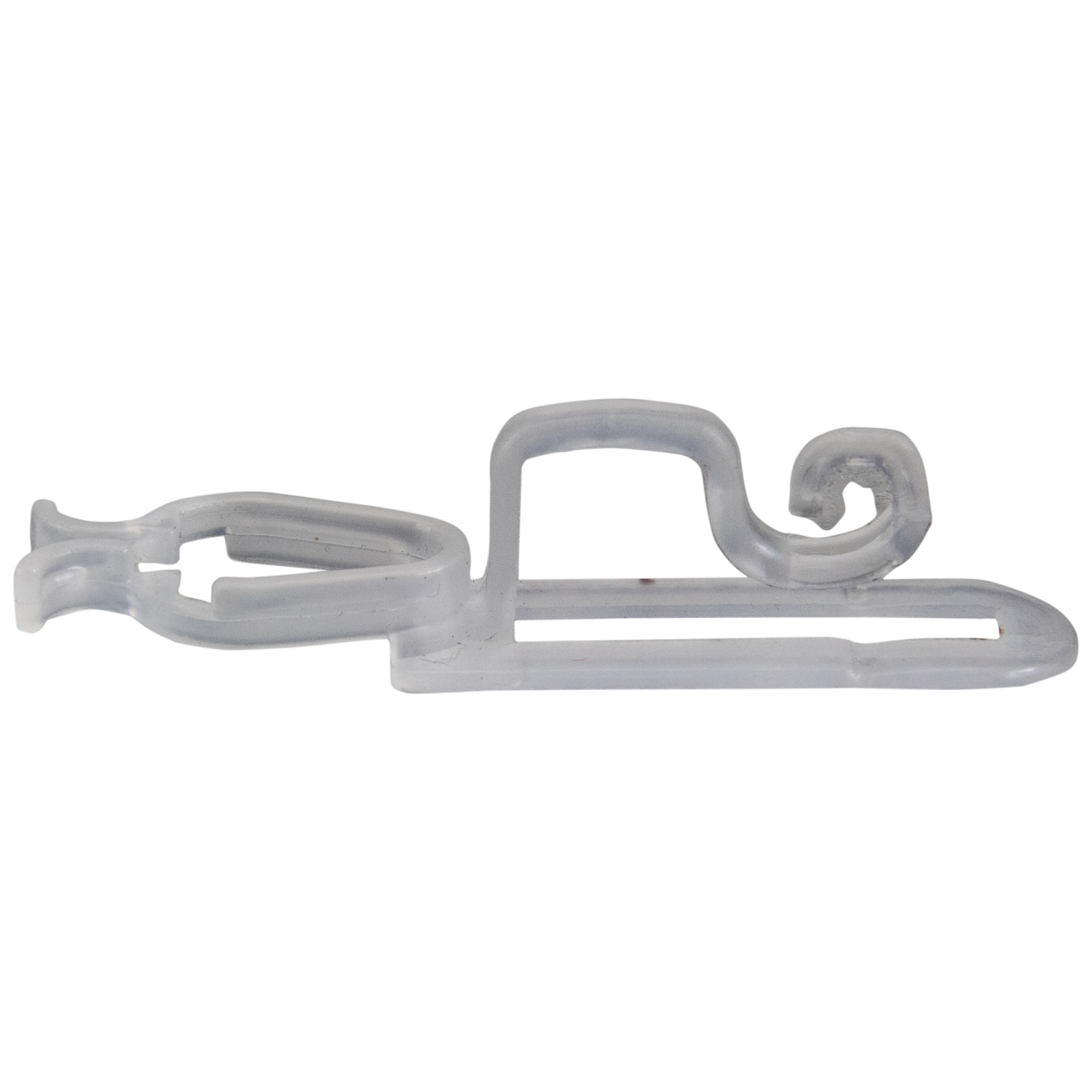 Pinces lumineuses de Noël à DEL pour gouttière et bardeaux de qualité commerciale - transparent - 100ct