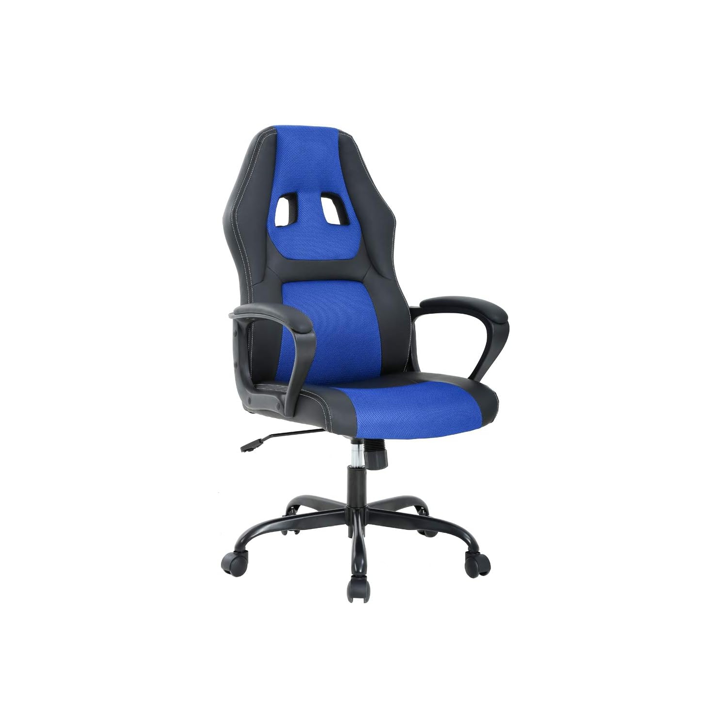 BestOffice – Chaise de bureau ergonomique Cheap fauteuil jeu PC fauteuil bureau cuir roulettes cuir pu fauteuil bureau direction soutien lombaire