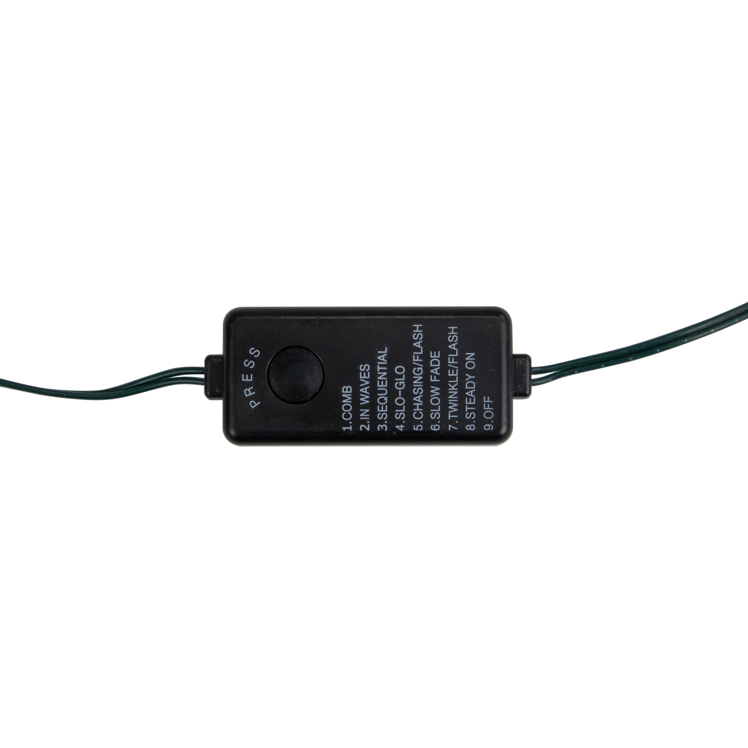 Multi-Function Christmas Fairy Lights - Warm White - 64.5' Green Wire - 200ct